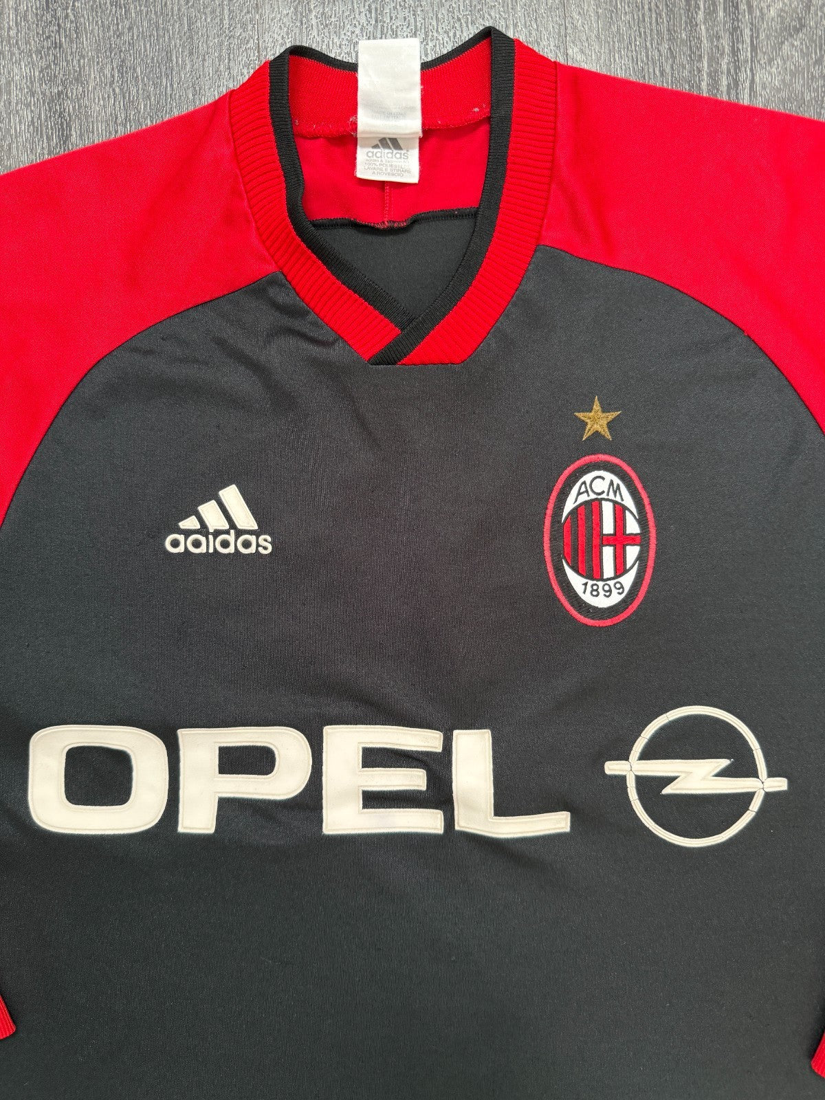 Original Adidas AC Milan 1998/1999 Long Sleeve Training Shirt Mens Medium1