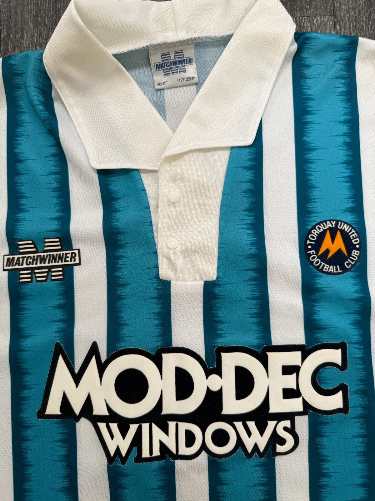 Original Matchwinner Torquay United 1993/1994 Away Shirt Mens XXL 2XL1