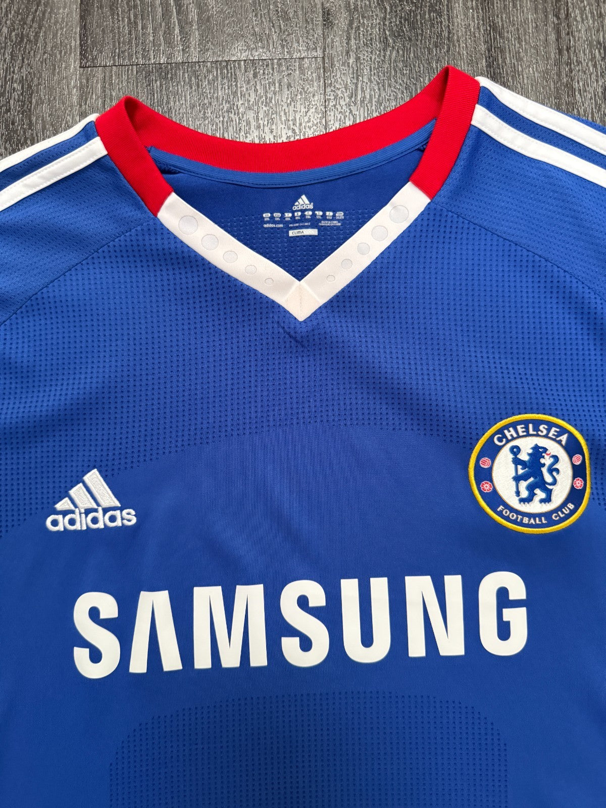 Original Adidas Chelsea 2010/2011 Home Shirt Mens XXL 2XL1
