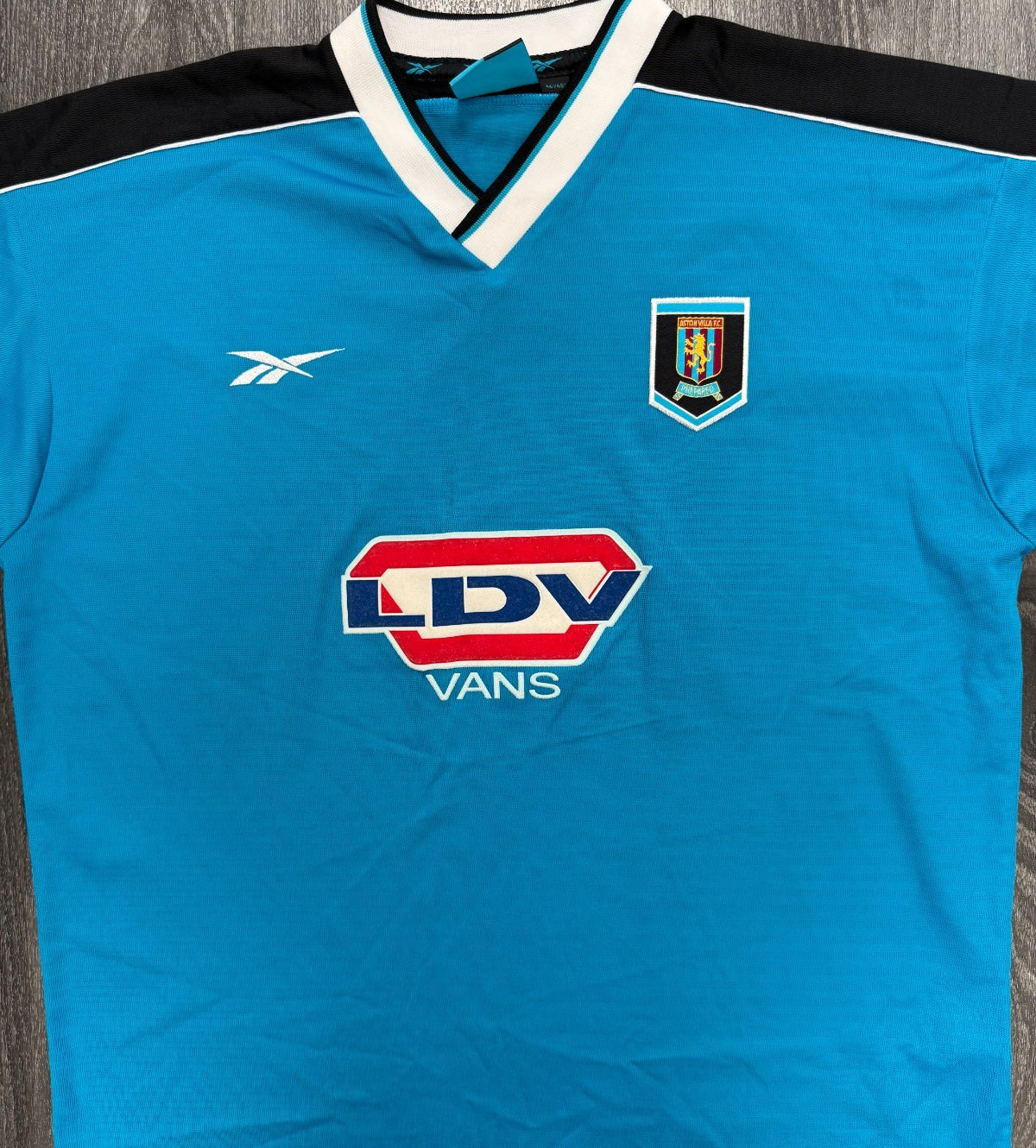 Original Authentic Reebok Aston Villa 1998/1999 Away Shirt Mens XXL 2XL0