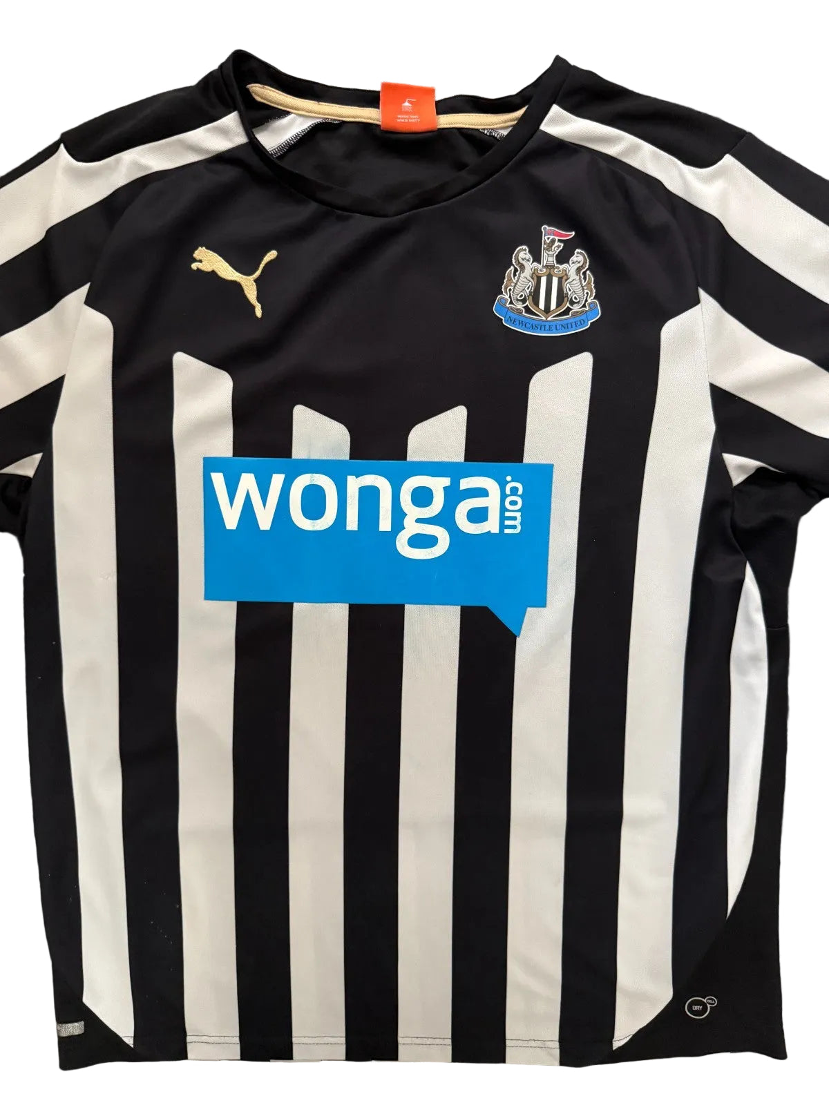Original Puma Newcastle United 2014/2015 Home Shirt Mens Medium M0