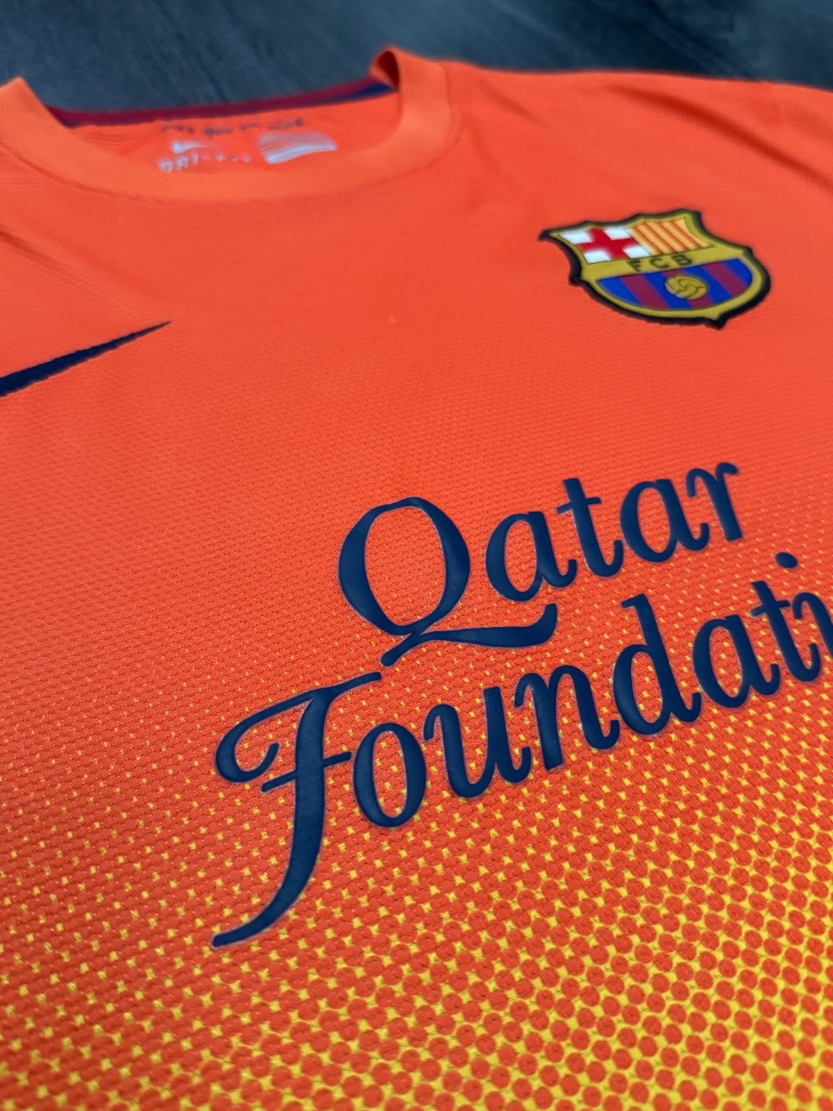 Original Nike Barcelona 2012/2013 Away Shirt Mens Large L3