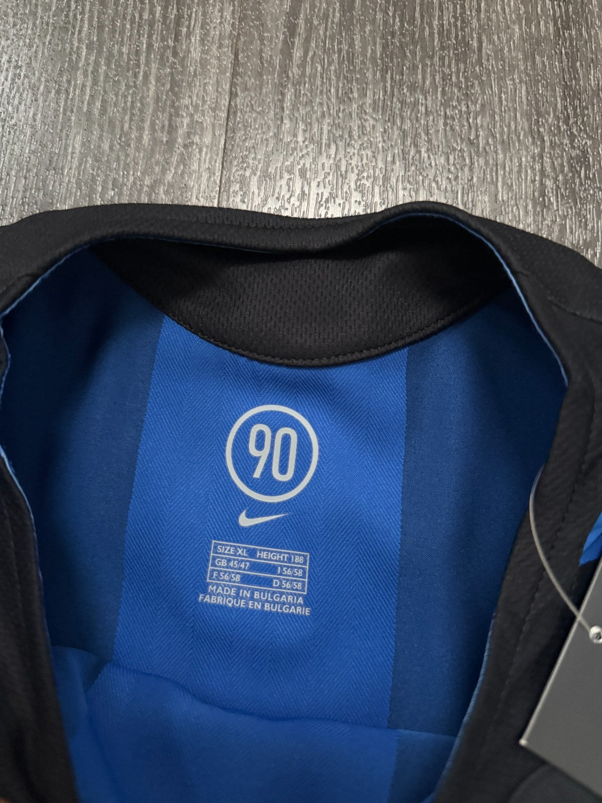 BNWT Original Nike Inter Milan 2005/2006 Home Shirt Mens Extra Large XL3