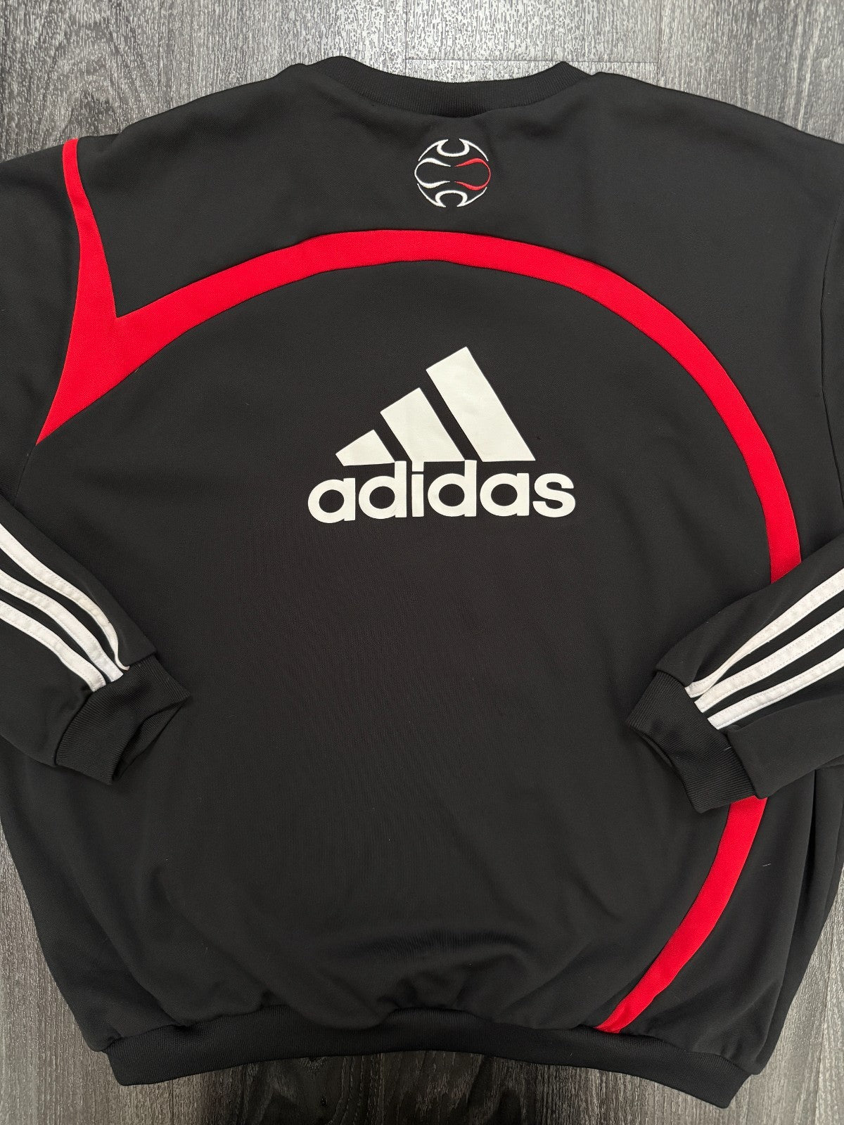 Original Adidas Liverpool 2007/2008 Training Jumper Sweatshirt Mens Large L5