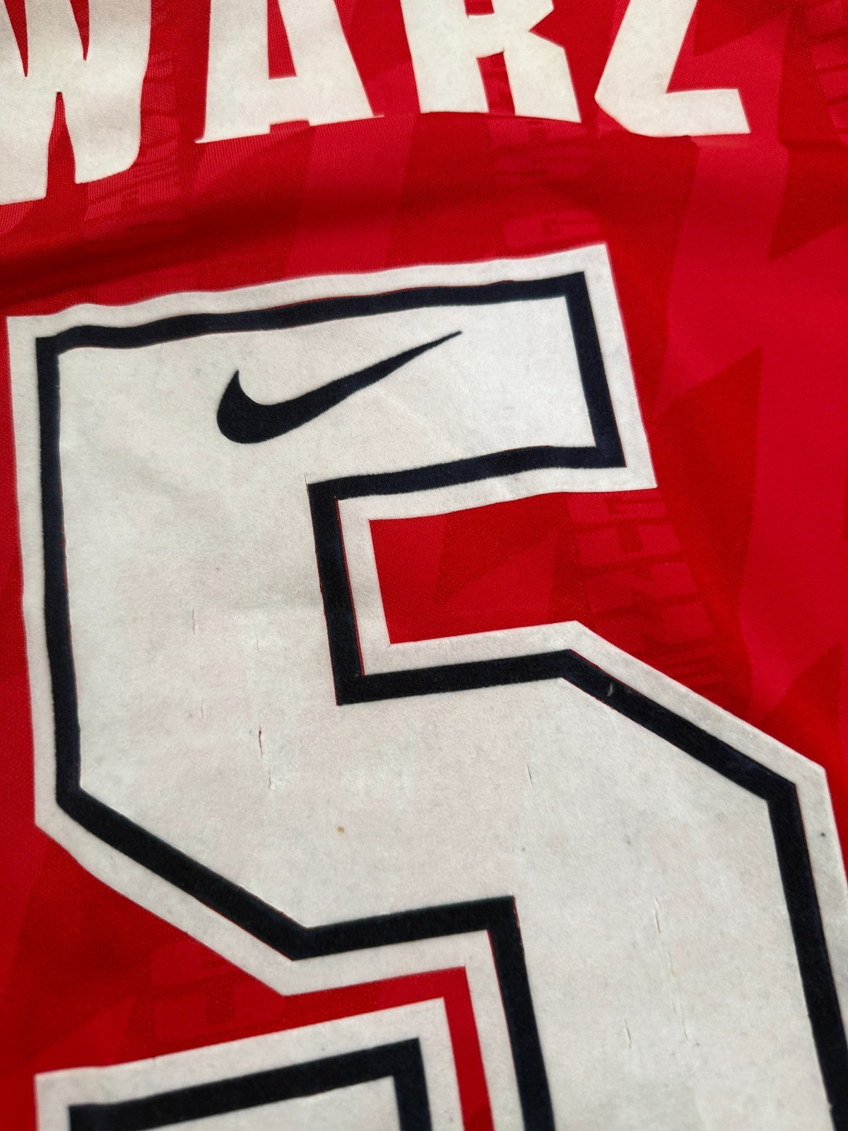 Original Nike Arsenal 1994/1995 Home Shirt SHWARZ 15 Mens Small9