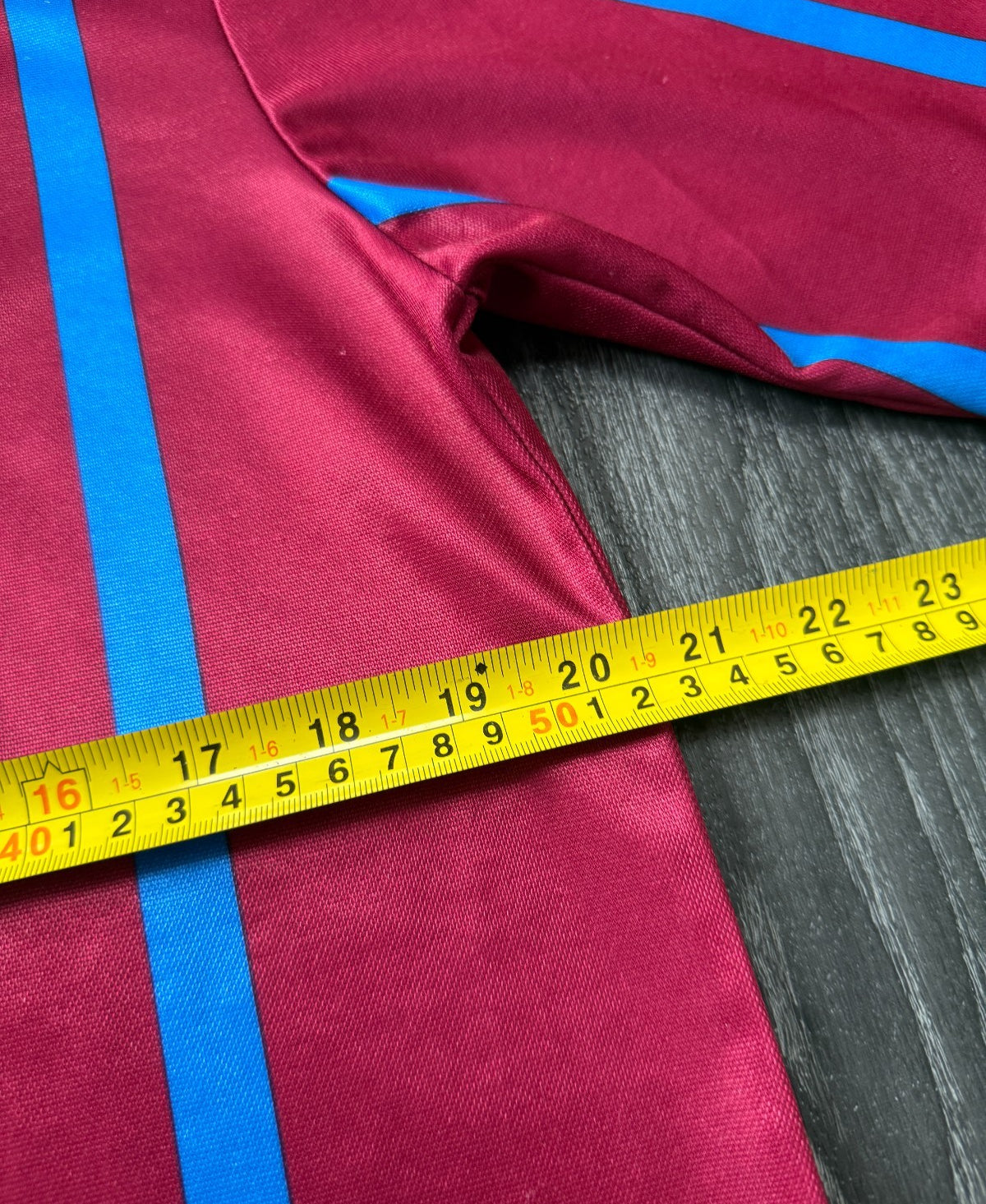 Original Authentic Asics Aston Villa 1993/1994 Home Shirt Mens Medium7