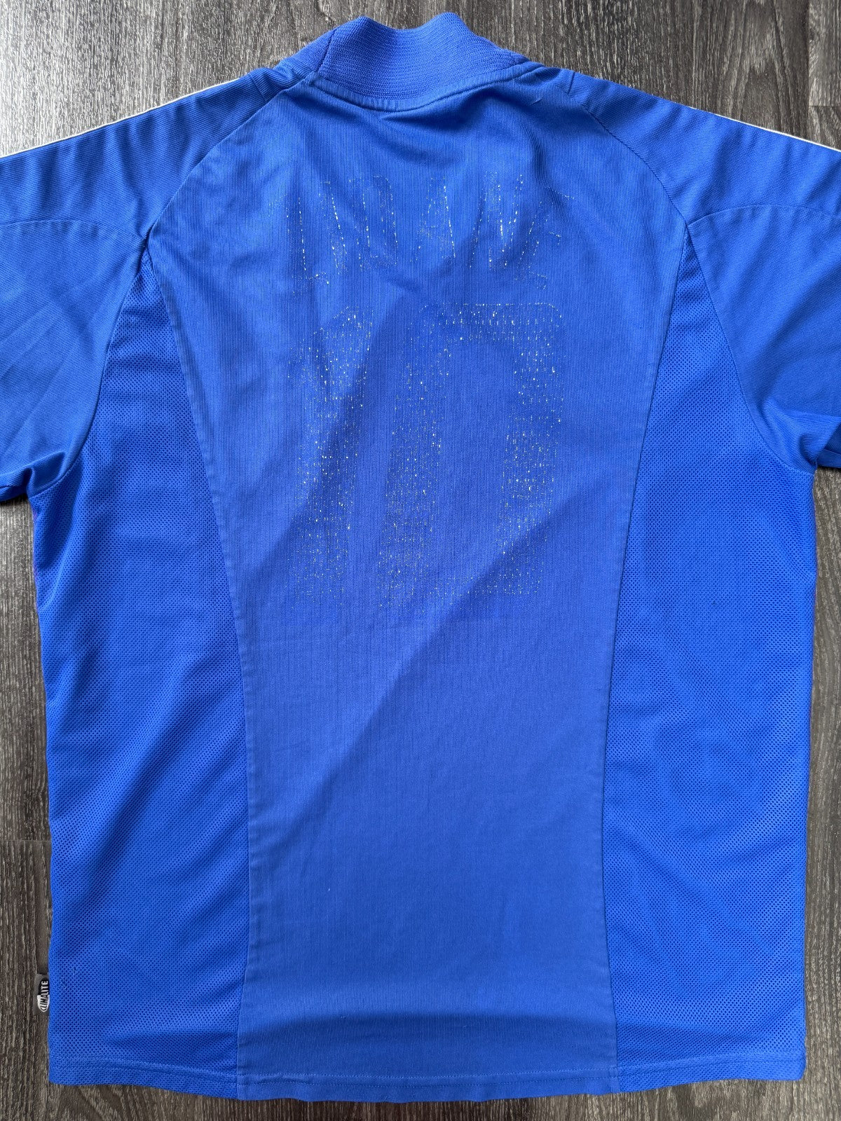 Original Authentic Adidas France Football 2002 Home Shirt Mens Extra Large7