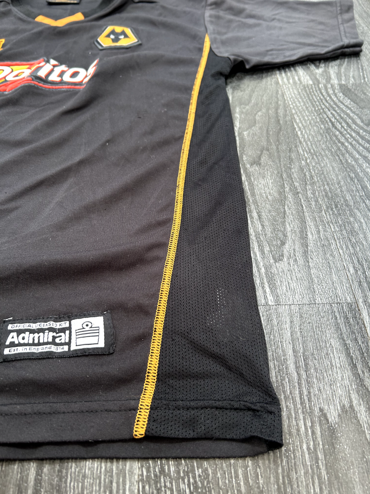 Authentic Admiral Wolverhampton Wanderers 2003/2004 Away Shirt Mens Small6