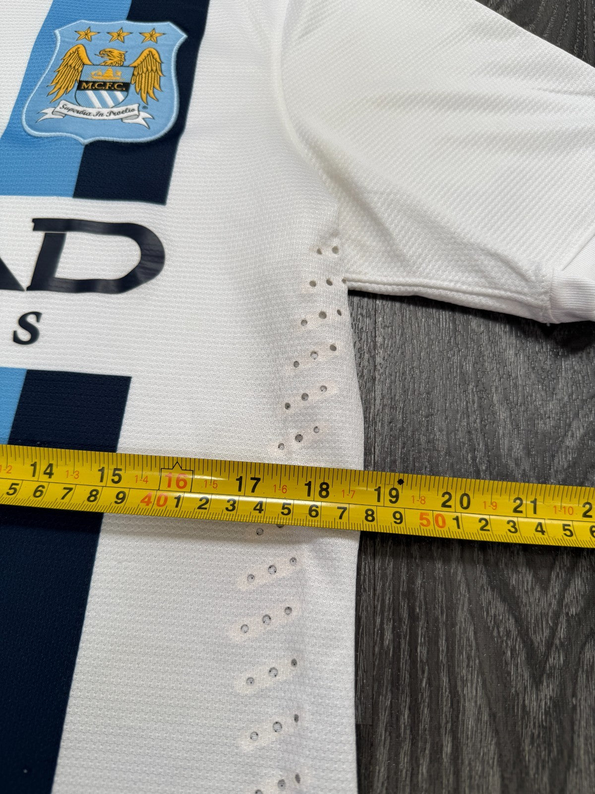 PLAYER ISSUE Nike Manchester City 2013/2014 Third Shirt Mens Large7