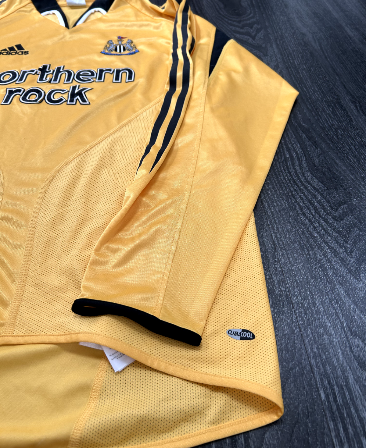 Authentic Adidas Newcastle United 2004/2005 Third Shirt Long Sleeve Mens Small5