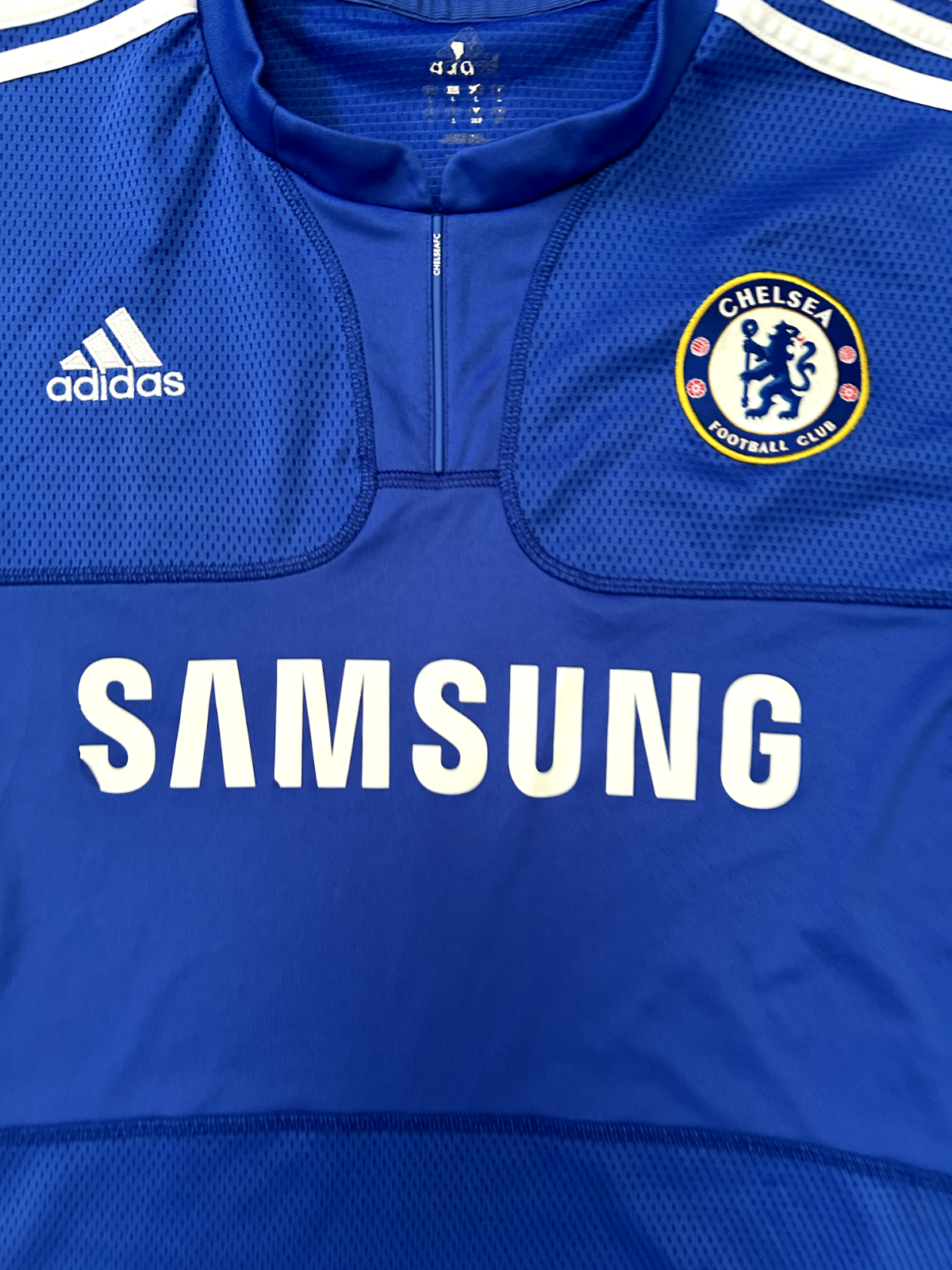 Original Authentic Adidas Chelsea 2009/2010 Home Shirt Large Mens1