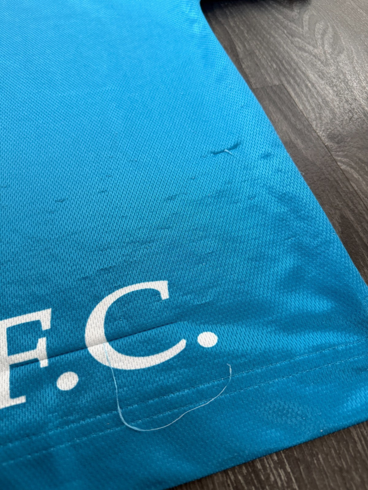 Original Kappa Manchester City 1997/1998 Home Shirt Mens Small9