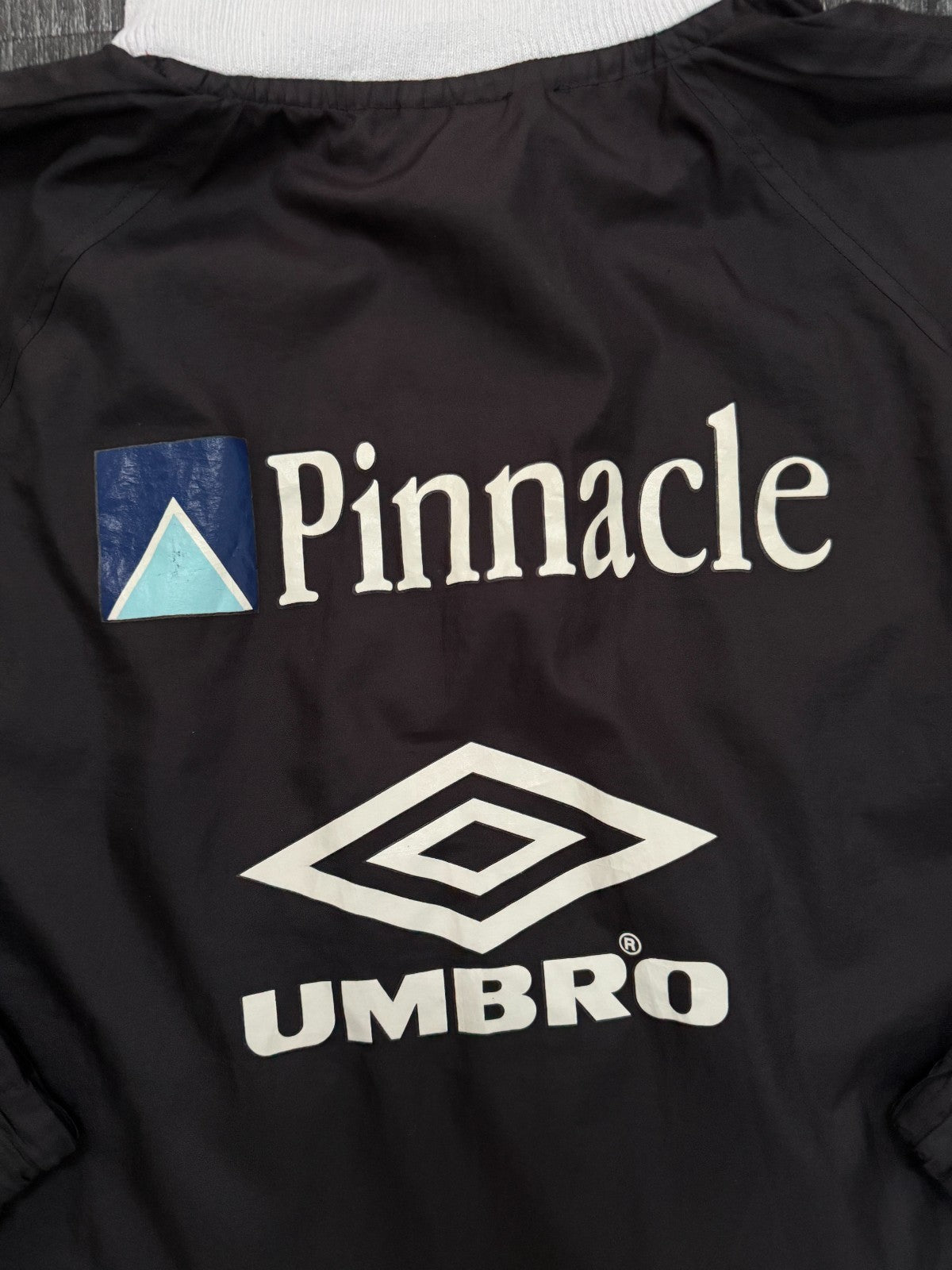 Original Umbro Nottingam Forest 1990s Training Rain Jacket Mens Large L9