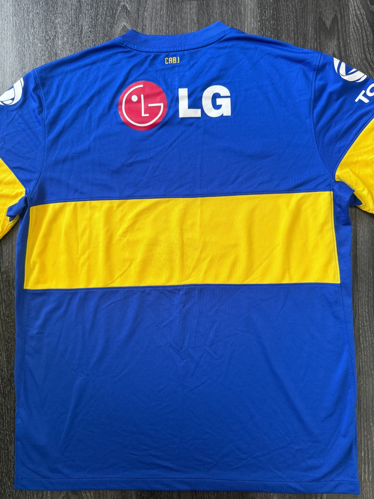 Original Authentic Nike Boca Juniors 2011/2012 Home Shirt Mens Extra Large5