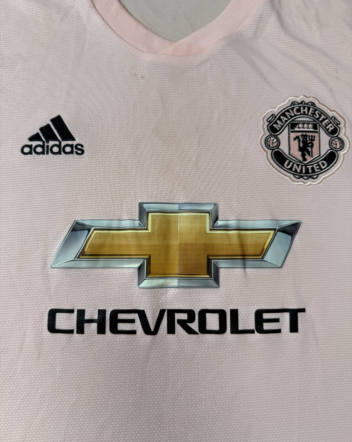 Original Authentic Adidas Manchester United 2018/2019 Away Shirt Mens XXL 2XL1