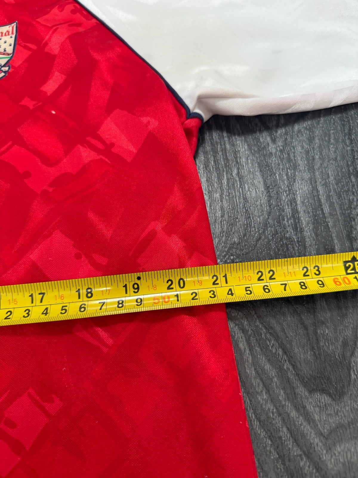 Original Adidas Arsenal 1990/1991 Home Shirt Mens Medium10