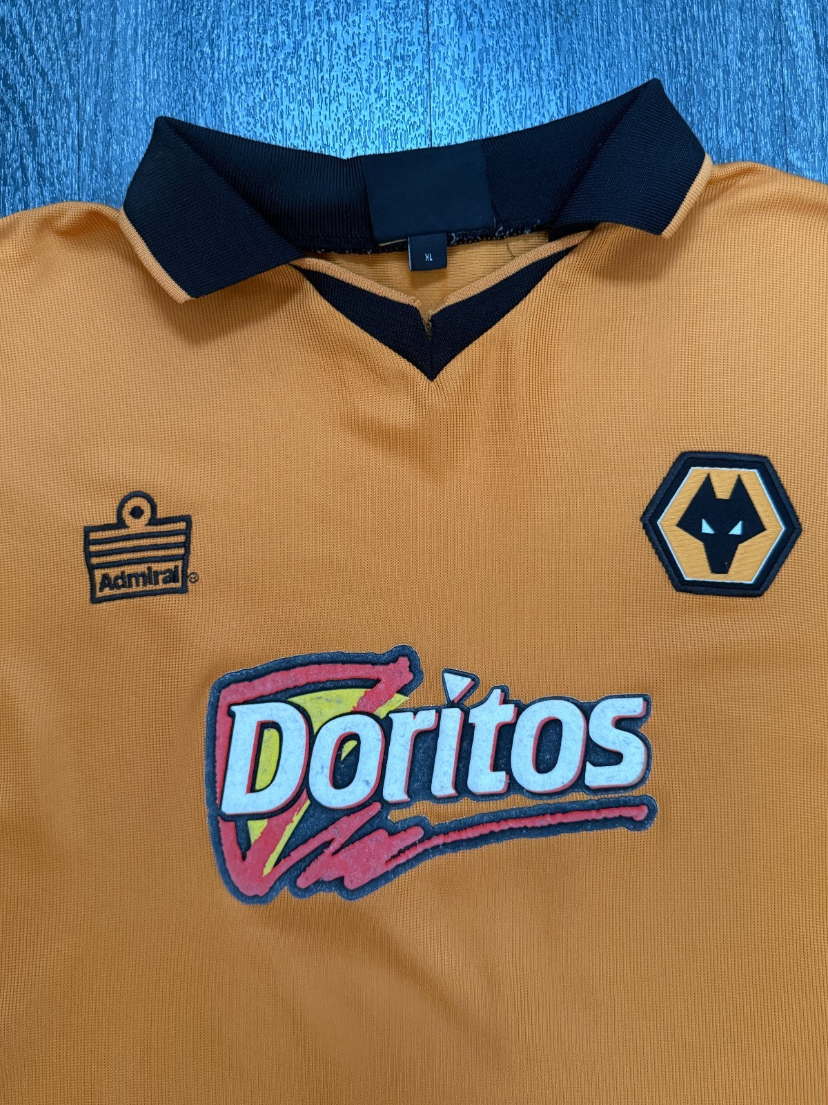 Original Admiral Wolverhampton Wanderers Wolves 2002/2003 Home Shirt Mens XL1