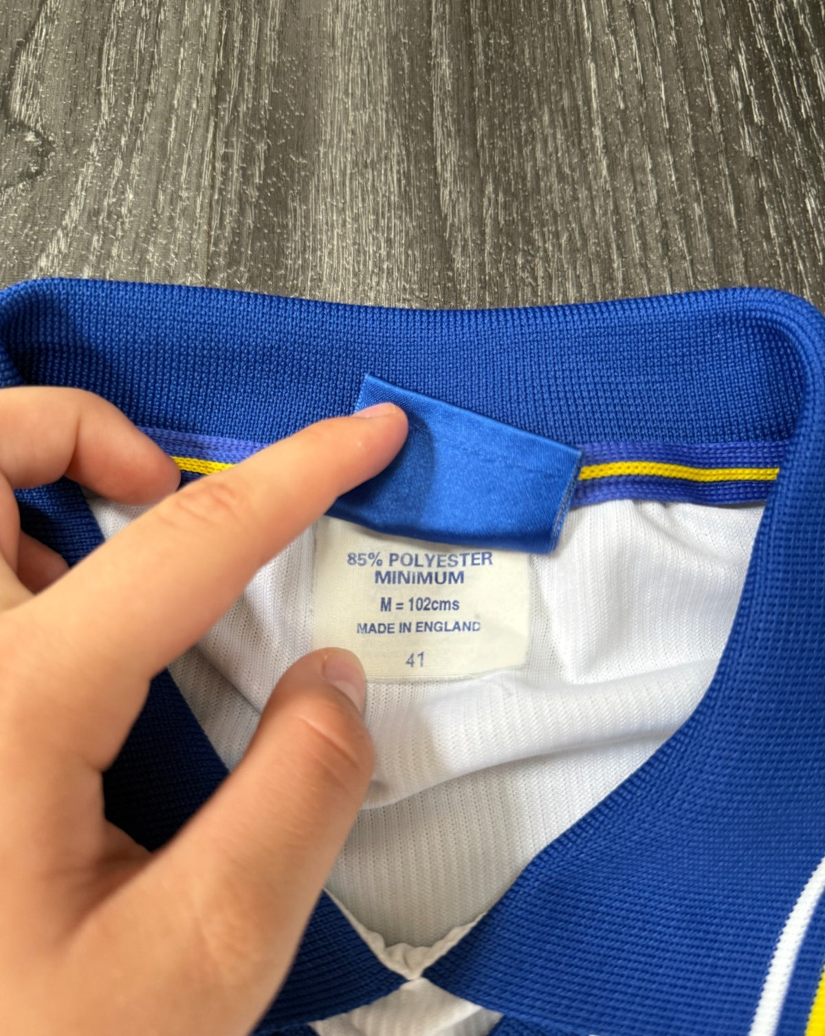 Original Umbro Chelsea 1998/1999 Long Sleeve Away Shirt Mens Medium5