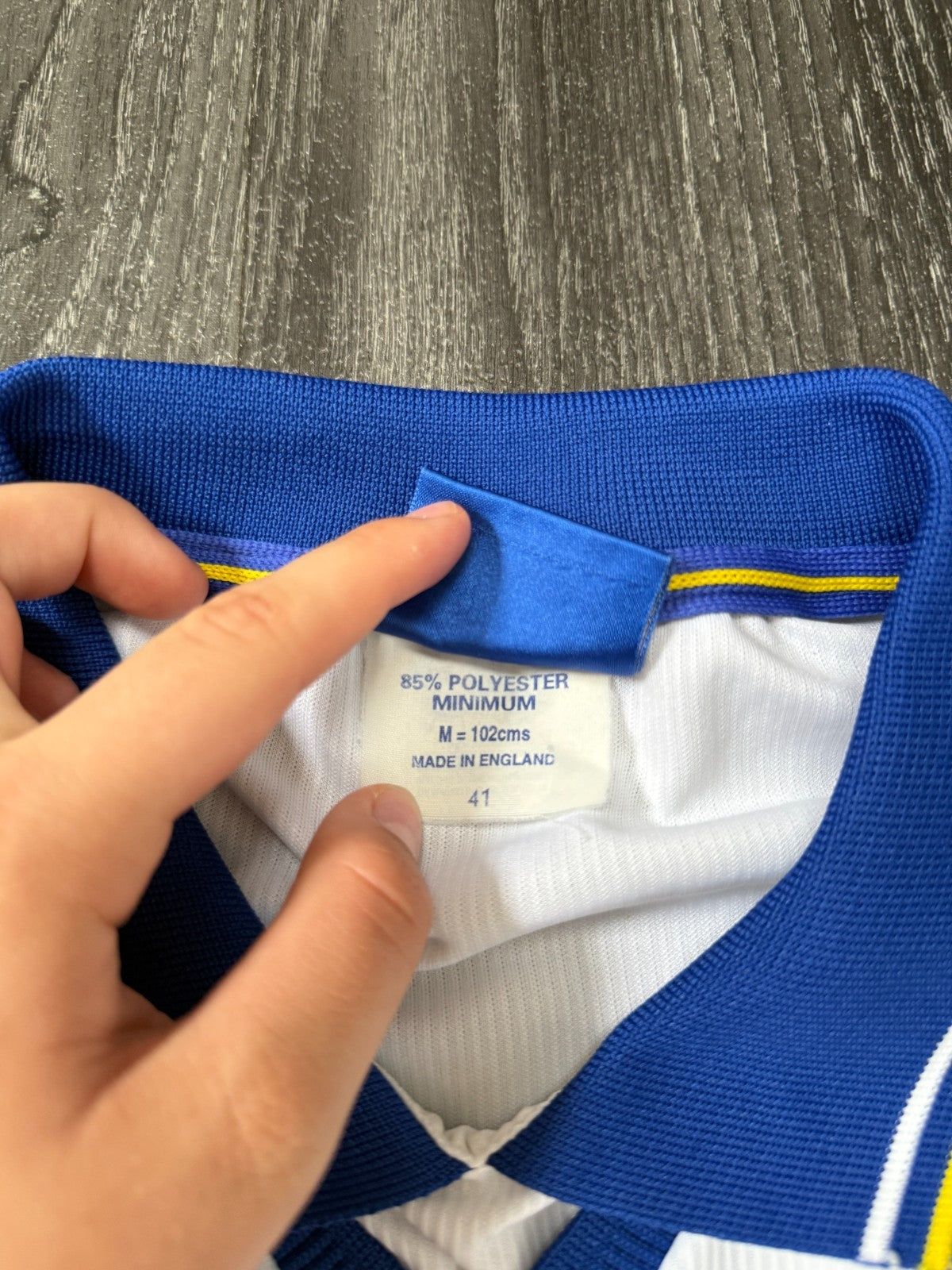 Original Umbro Chelsea 1998/1999 Long Sleeve Away Shirt Mens Medium5