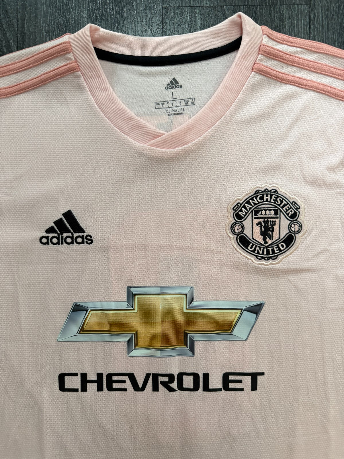 Original Adidas Manchester United 2018/2019 Away Shirt MATA 8 Mens Large2