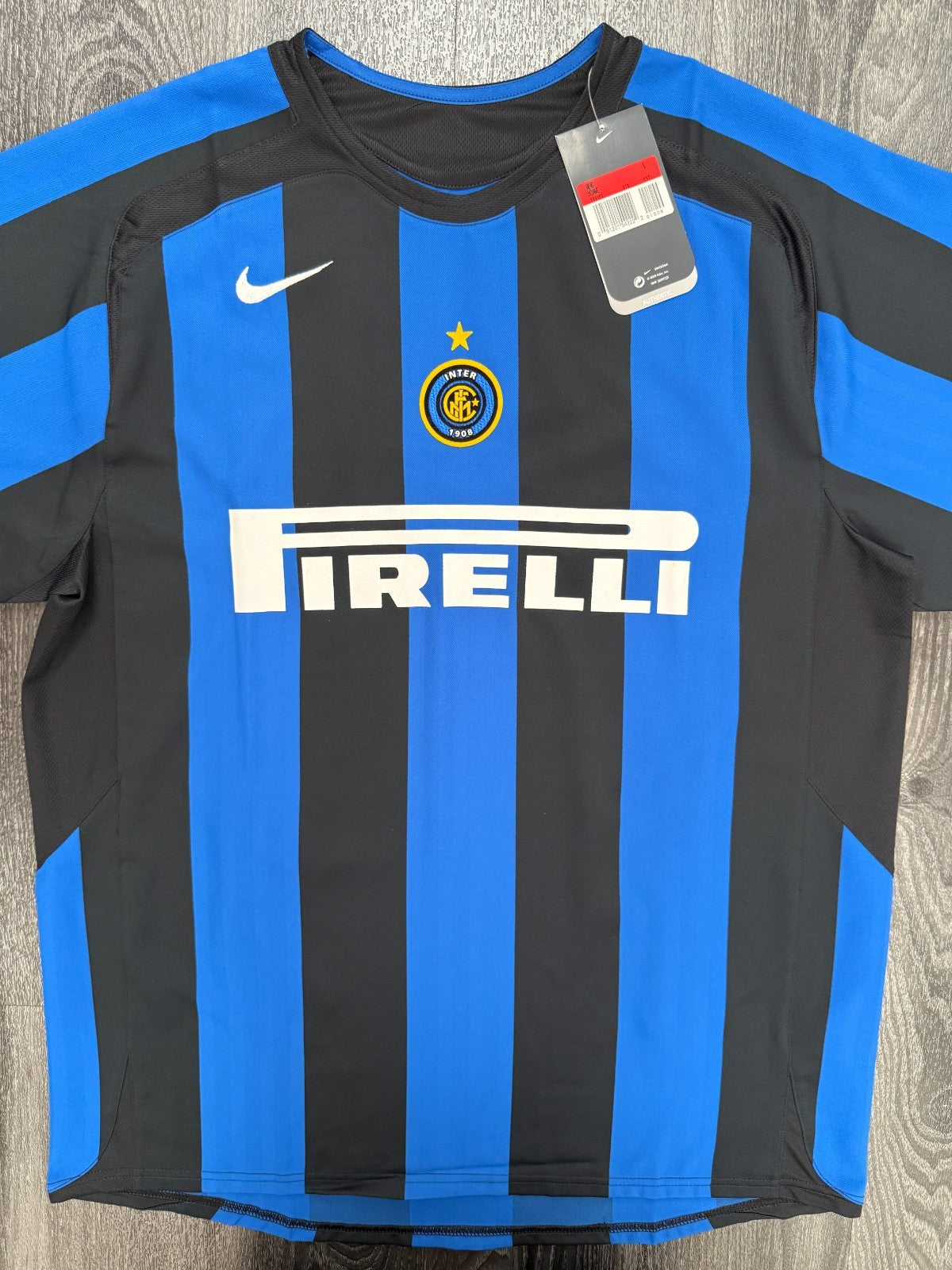 BNWT Nike Inter Milan 2005/2006 Home Shirt Mens Large L0