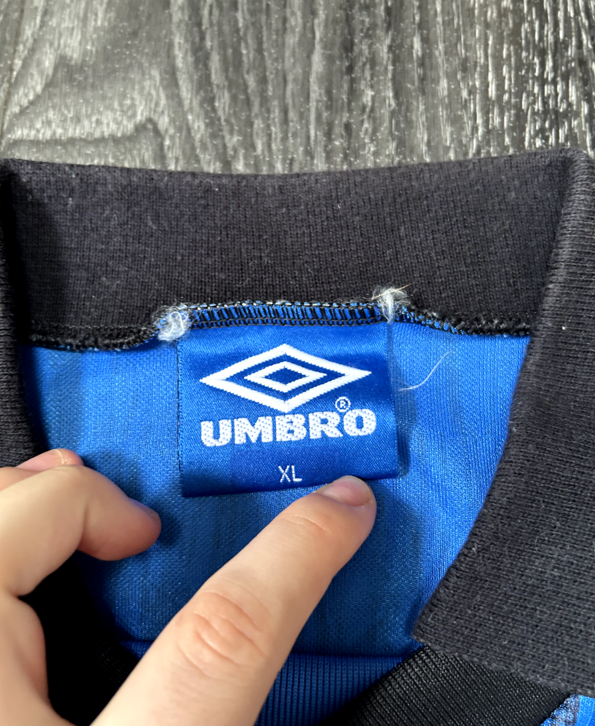 Original Authentic Umbro Manchester United 1992/1993 Away Shirt Extra Large Mens6