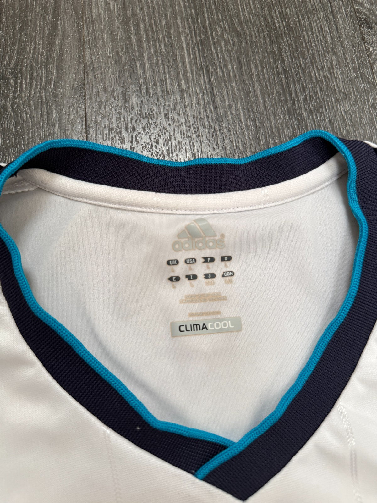 Original Adidas Real Madrid 2012/2013 Home Shirt Mens Large L2