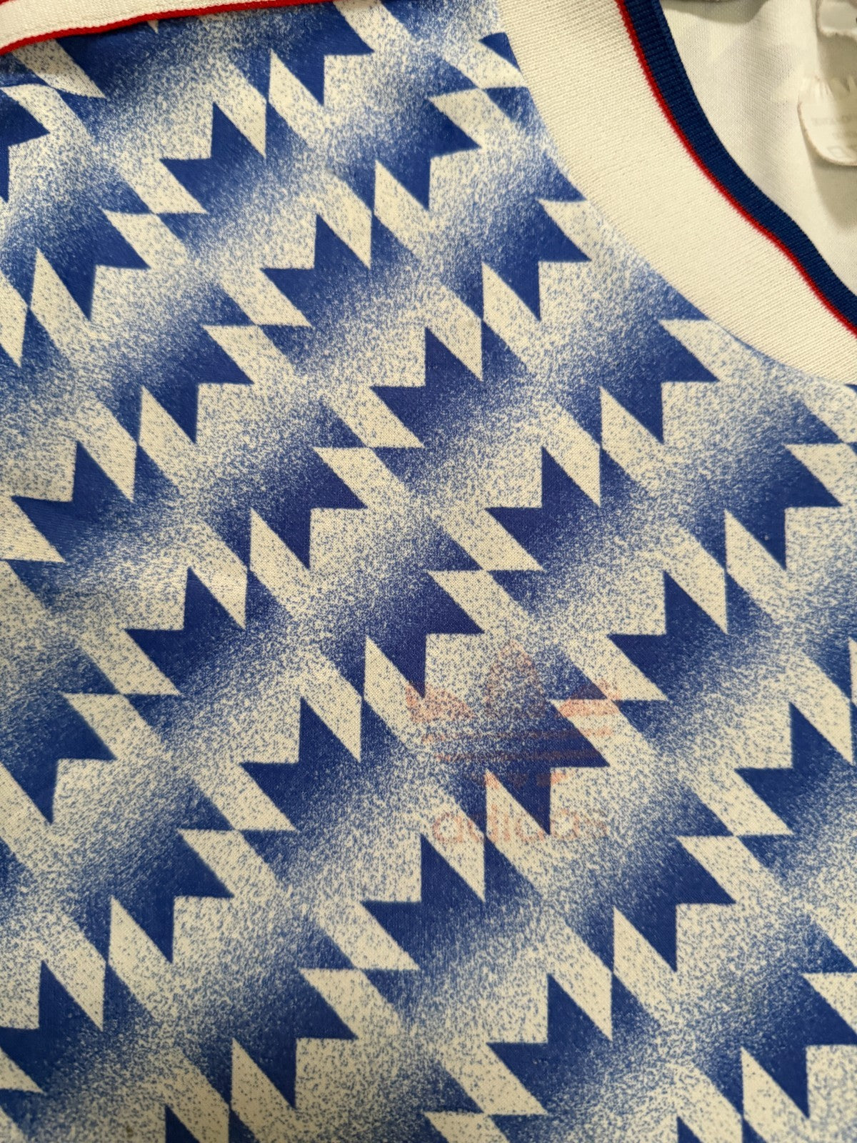 Original Adidas Manchester United 1990/1991 Away Shirt Mens Large4