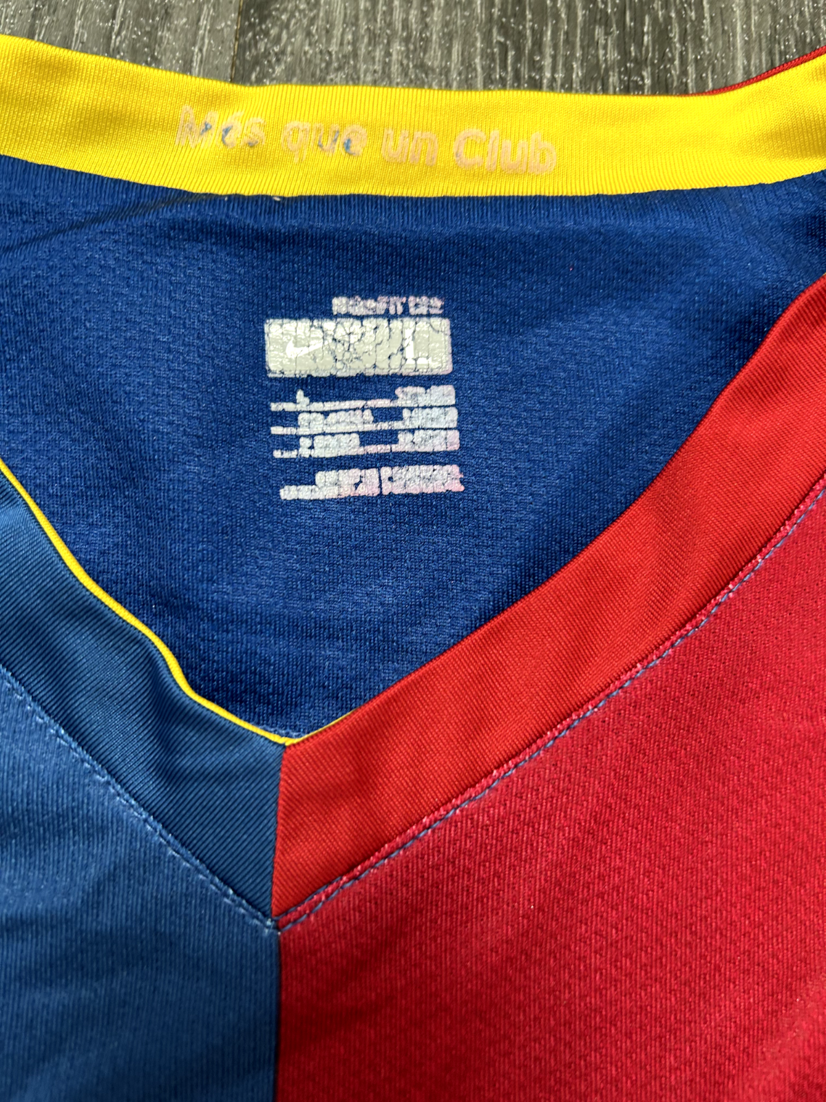 Original Authentic Nike Barcelona 2006/2007 Home Shirt Henry 14 Mens Large9