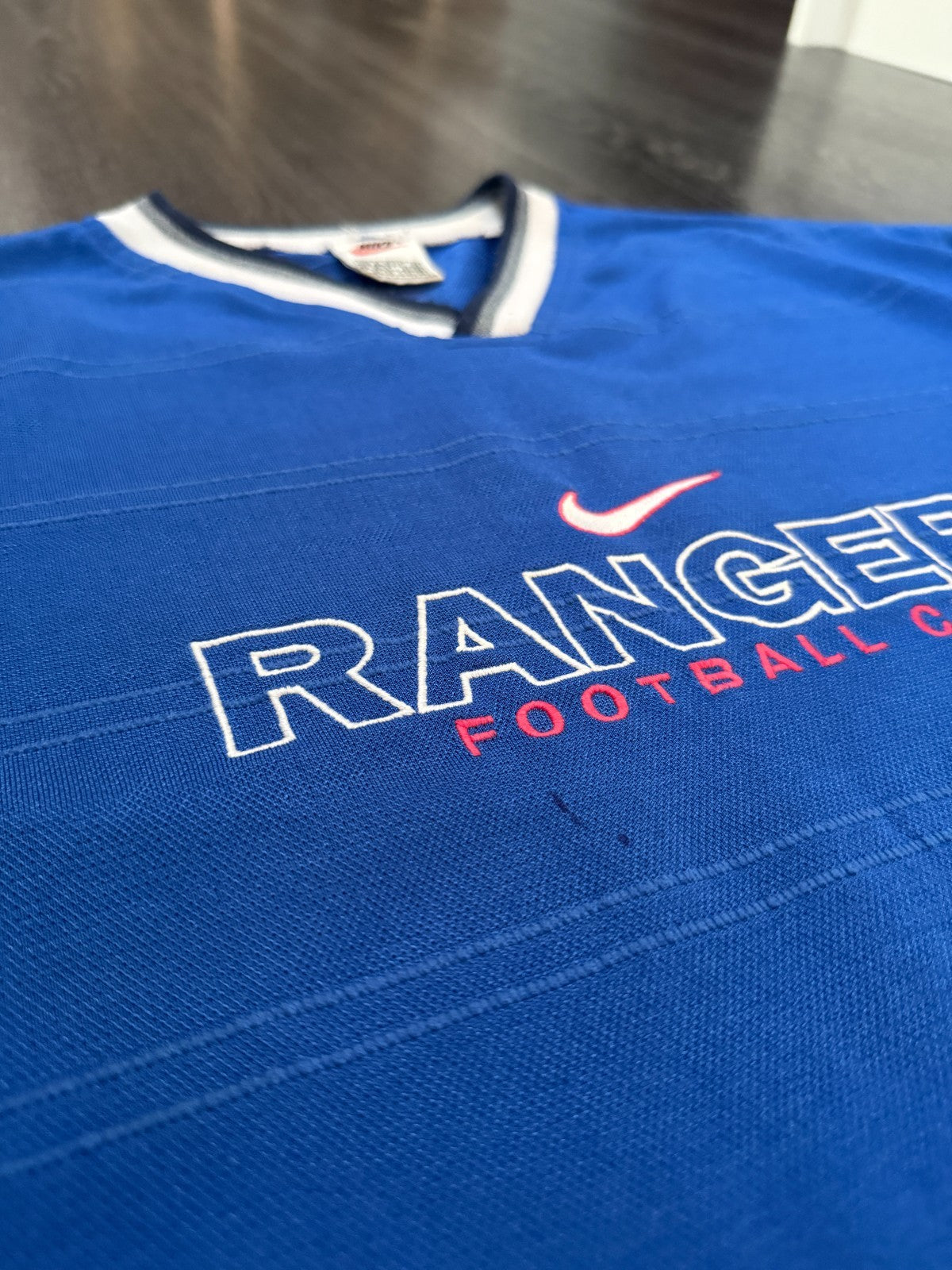 Original Nike Rangers 1997/1998 Training Shirt Mens Extra Large4