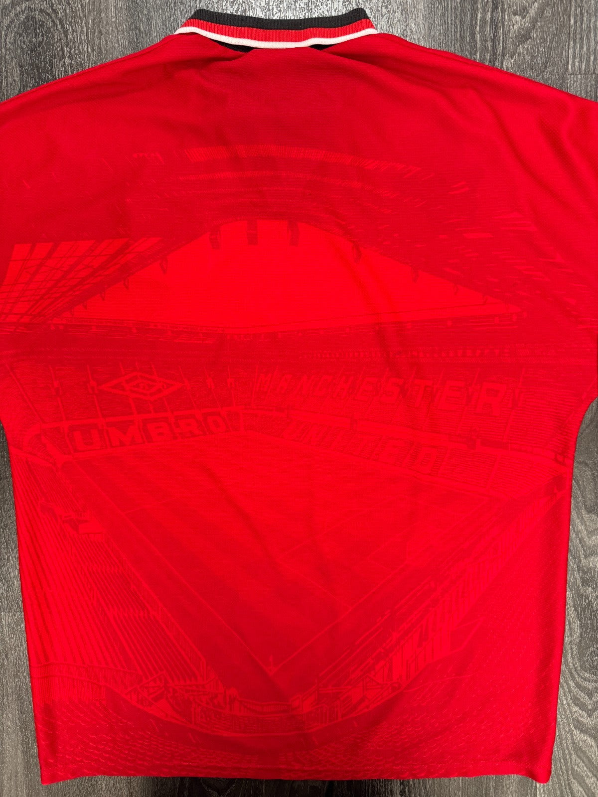 Original Umbro Manchester United 1994/1995 Home Shirt Mens Extra Large XL6