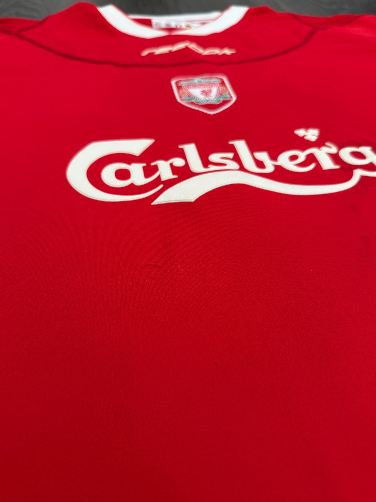 Original Reebok Liverpool 2002/2003 Home Shirt Mens Extra Large4