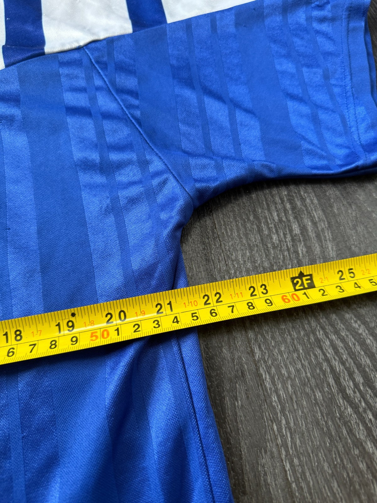 Original Authentic Adidas Rangers 1992/1993 Home Shirt Mens Large4