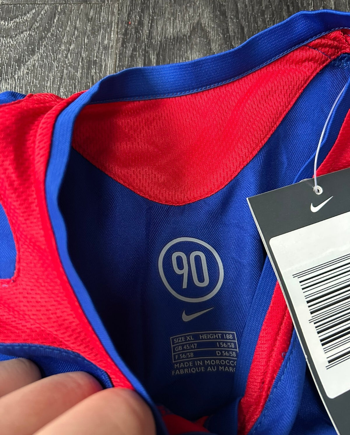 BRAND NEW Original Nike Manchester United 2005/2006 Away Shirt Mens Extra Large9