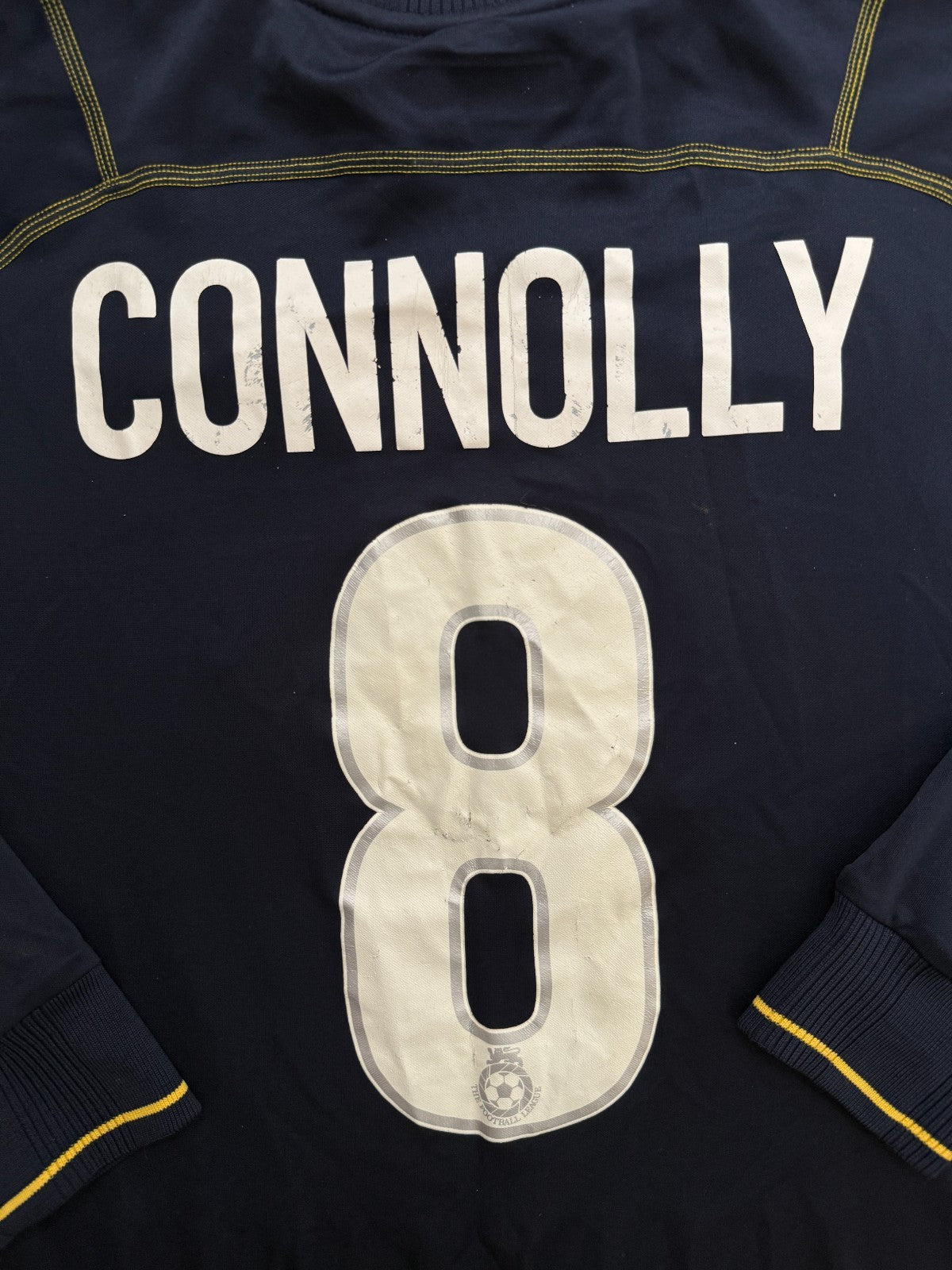 Reebok West Ham United 2003/2004 Long Sleeve Away Shirt CONNOLLY 8 Mens S1