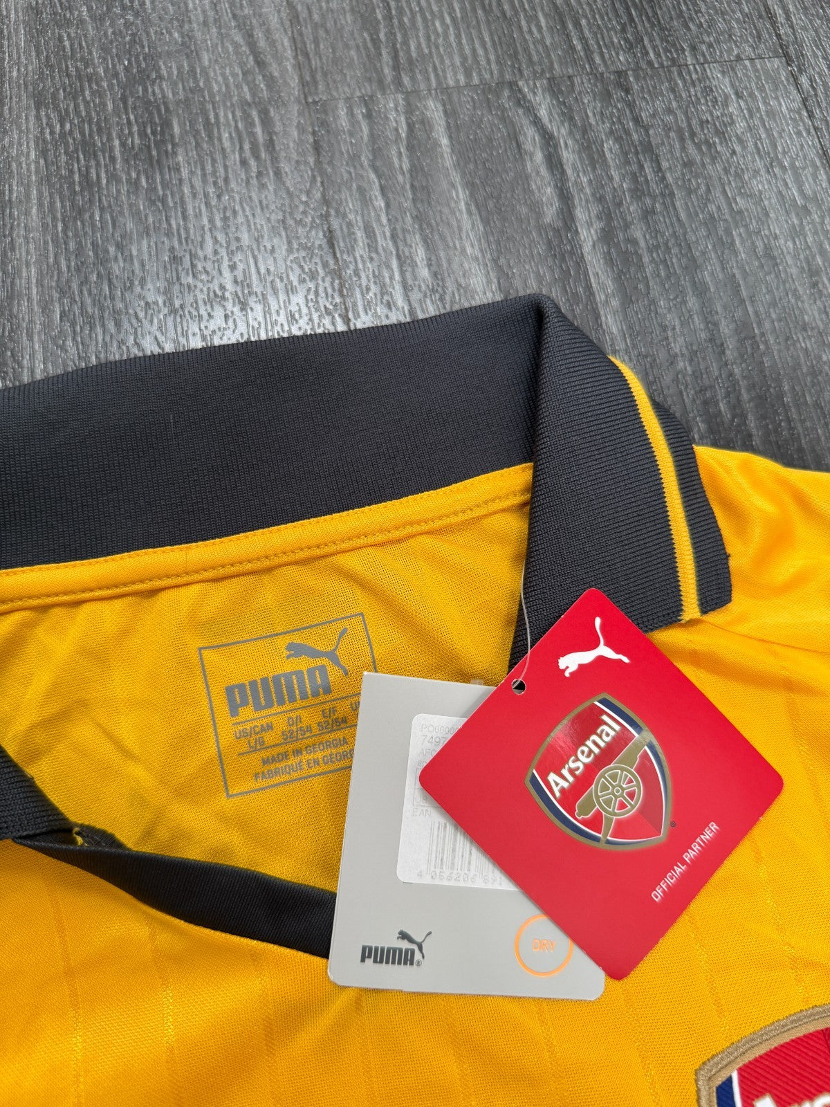 BNWT Original Puma Arsenal 2016/2017 Away Shirt Mens Large2