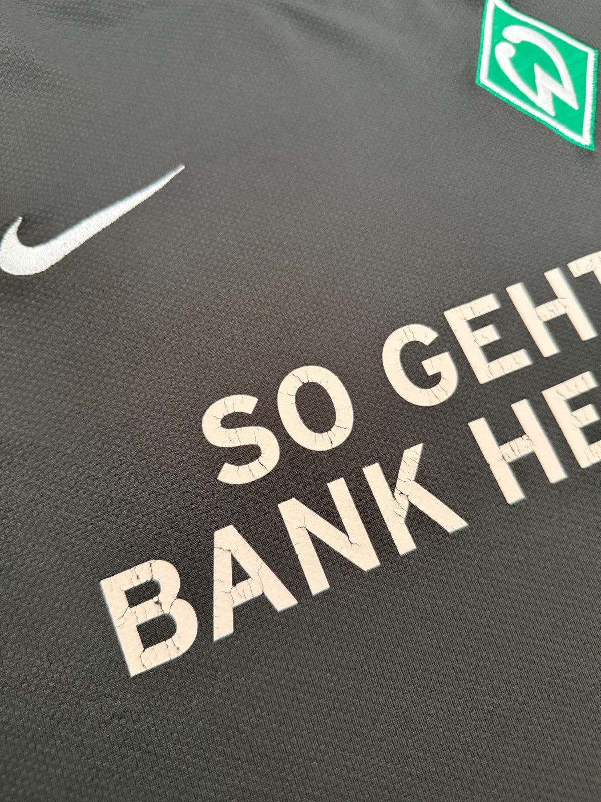 Original Nike Werder Bremen 2009/2010 Goalkeeper Shirt Mens Large L3