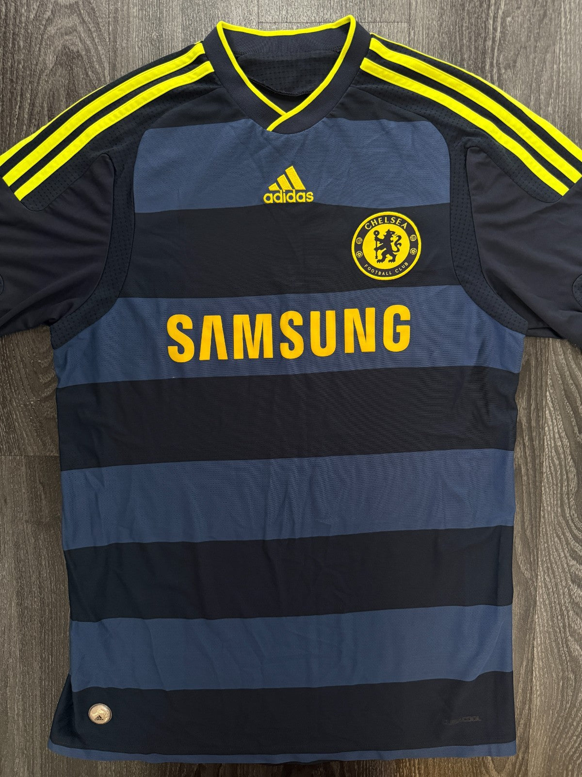 Original Authentic Adidas Chelsea 2009/2010 Away Shirt Mens Medium0