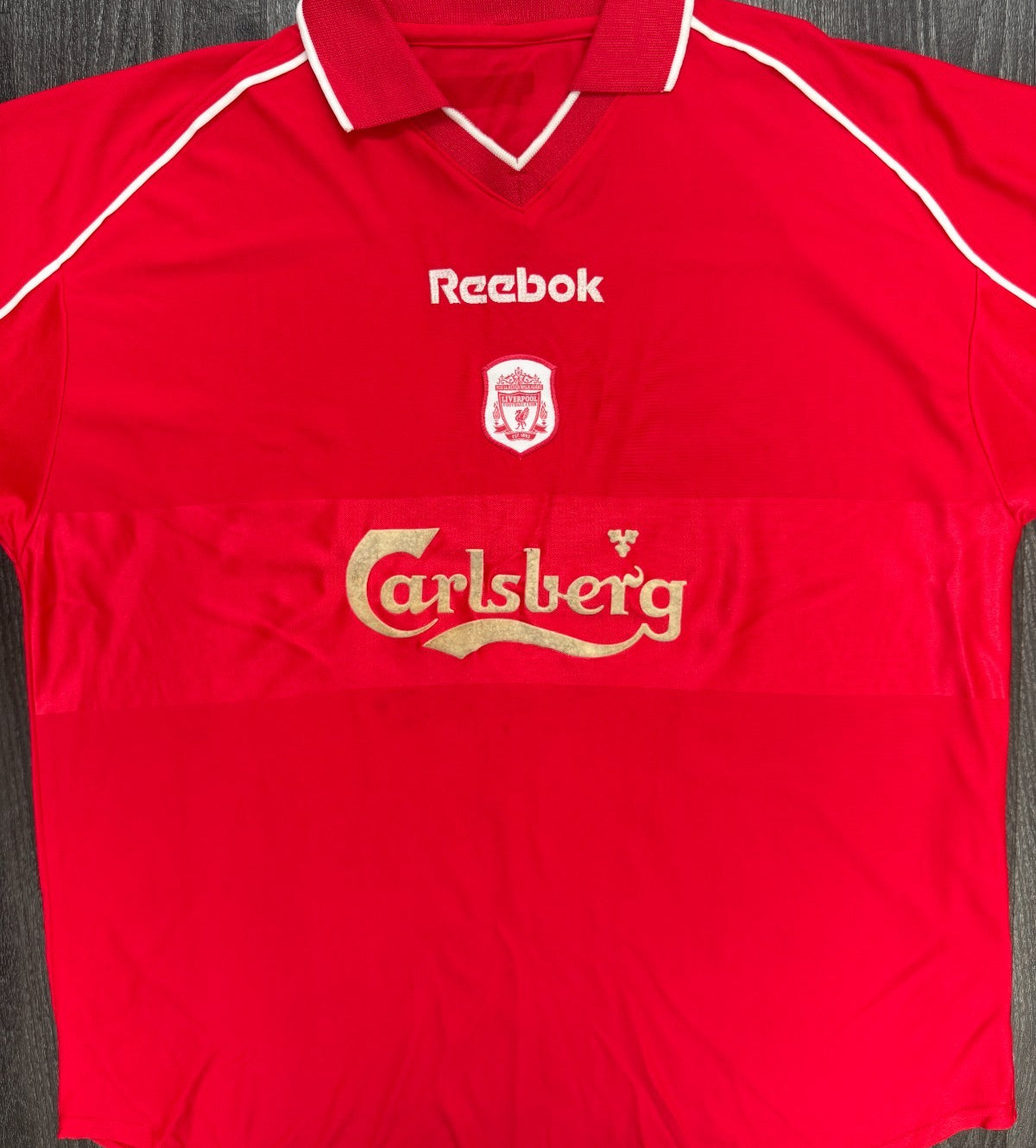 Original Reebok Liverpool 2000/2001 Home Shirt Mens XXL 2XL0