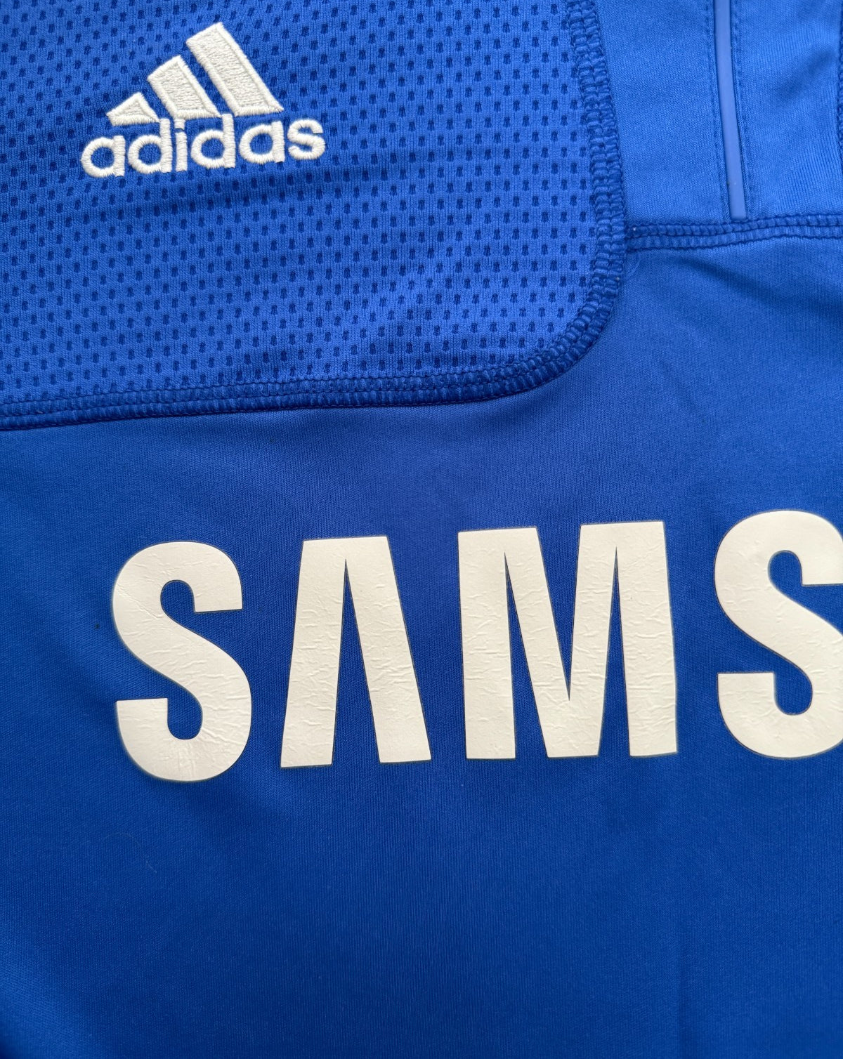 Original Adidas Chelsea 2009/2010 Long Sleeve Home Shirt Mens Small3