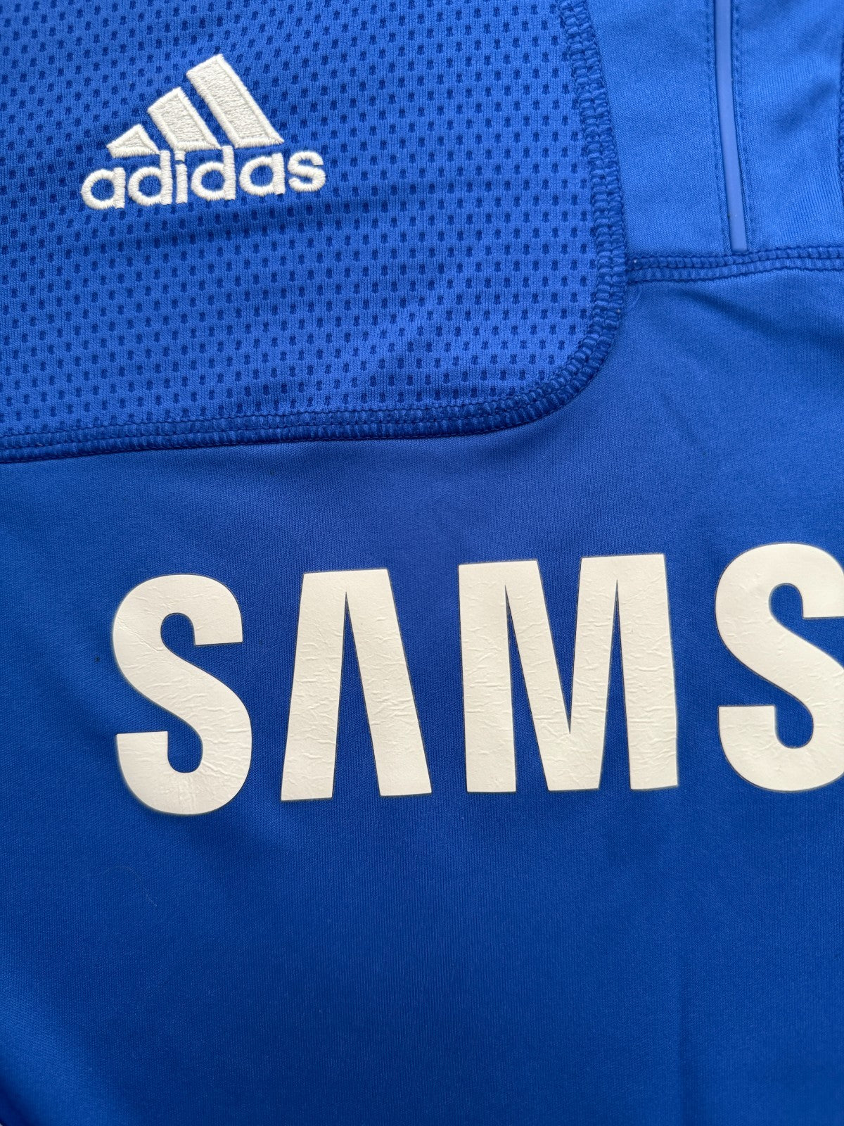 Original Adidas Chelsea 2009/2010 Long Sleeve Home Shirt Mens Small3