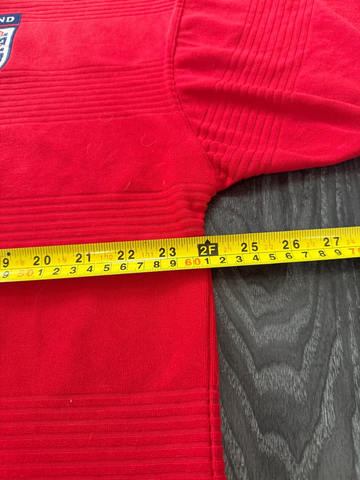 Original Authentic Umbro England 2000 Away Shirt Mens Extra Large5