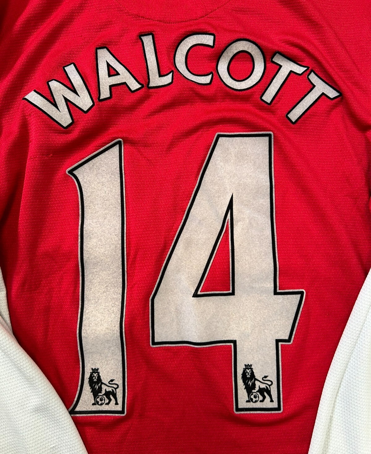Authentic Nike Arsenal 2012/2013 Home Shirt Long Sleeve Walcott 14 Mens Small10