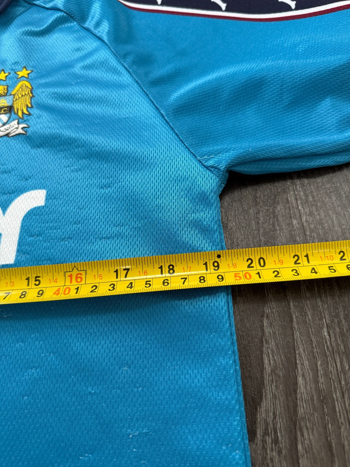 Original Kappa Manchester City 1997/1998 Home Shirt Mens Small7