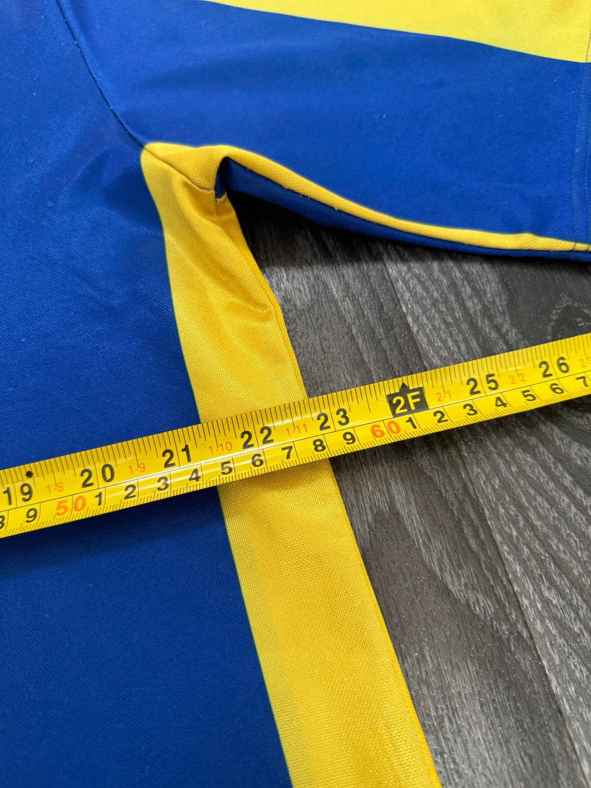 Original Asics Leeds United 1993/1994 Away Shirt Mens Extra Large8