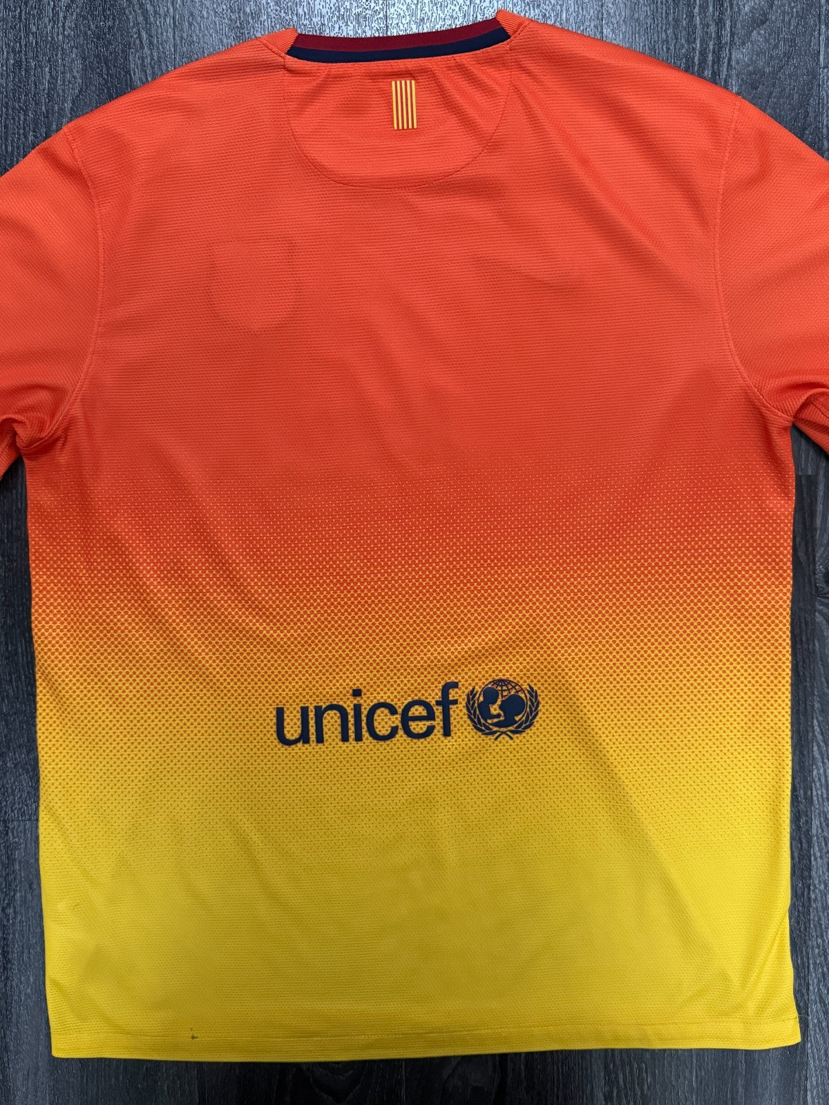 Original Nike Barcelona 2012/2013 Away Shirt Mens Large L6