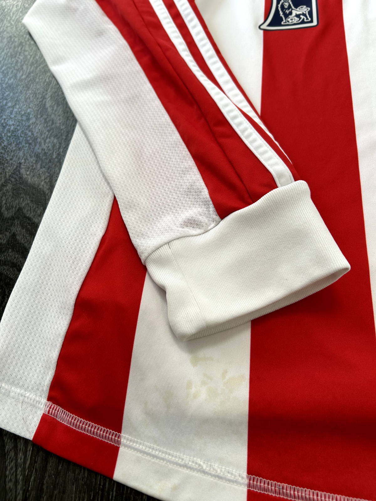 PLAYER SPEC Adidas Stoke City 2012/2013 LS Home Shirt WALTERS 19 Mens Medium15