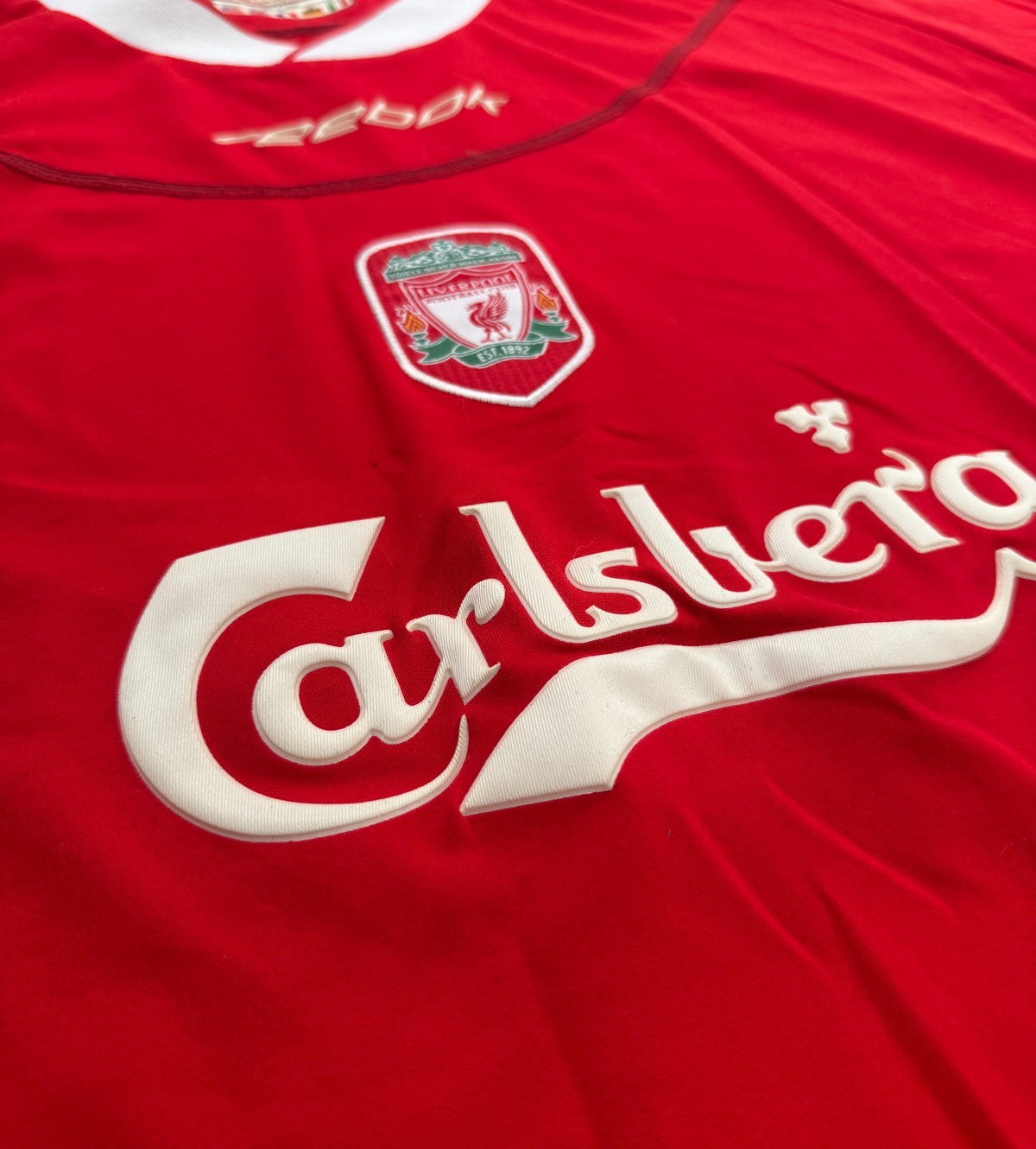 Original Reebok Liverpool 2002/2003 Home Shirt Mens Extra Large XL3