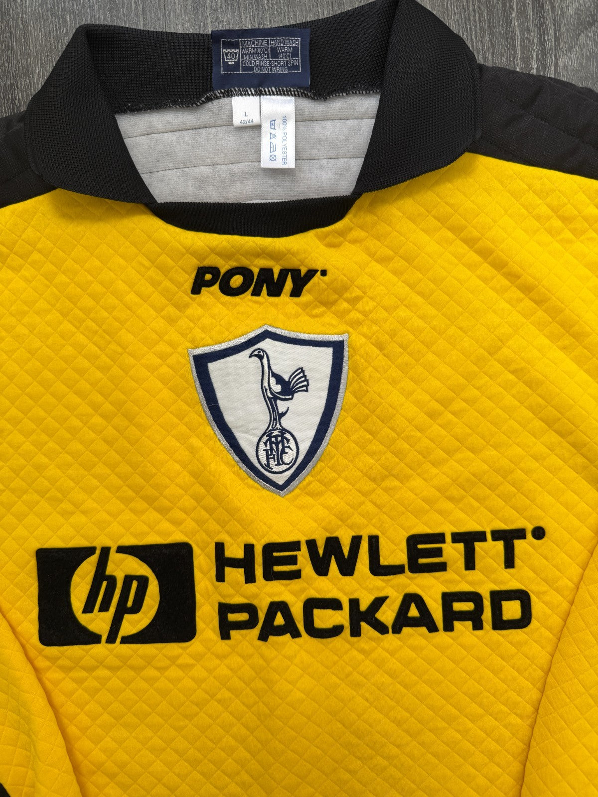 PONY Tottenham Hotspur Spurs 1995/1996 Goalkeeper Shirt Mens Large1