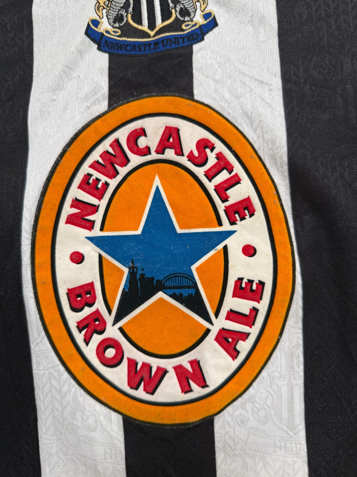 Original Authentic Adidas Newcastle United 1997/1998 Home Shirt Mens Extra Large2